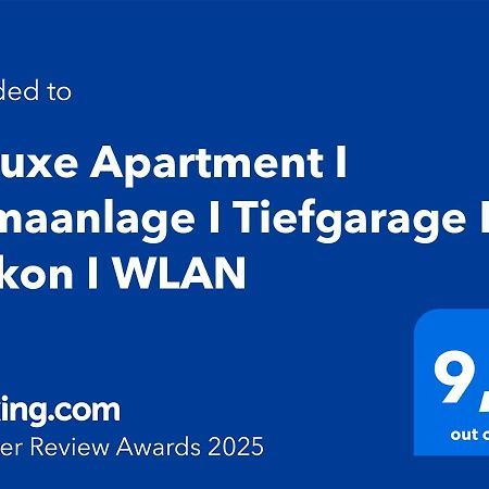 Deluxe Apartment I Klimaanlage I Tiefgarage I Balkon I Wlan Maagdenburg Buitenkant foto