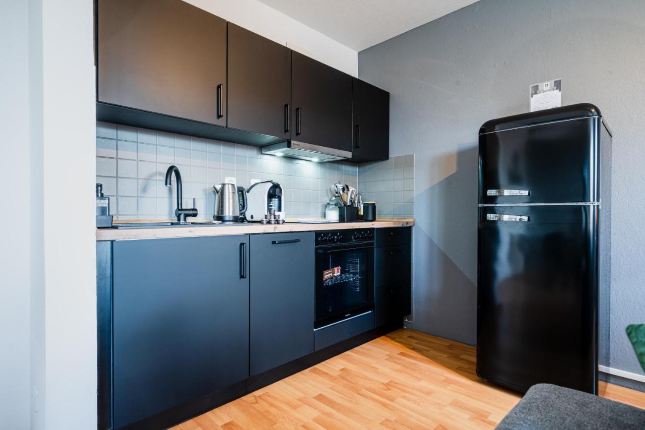 Deluxe Apartment I Klimaanlage I Tiefgarage I Balkon I Wlan Maagdenburg Buitenkant foto