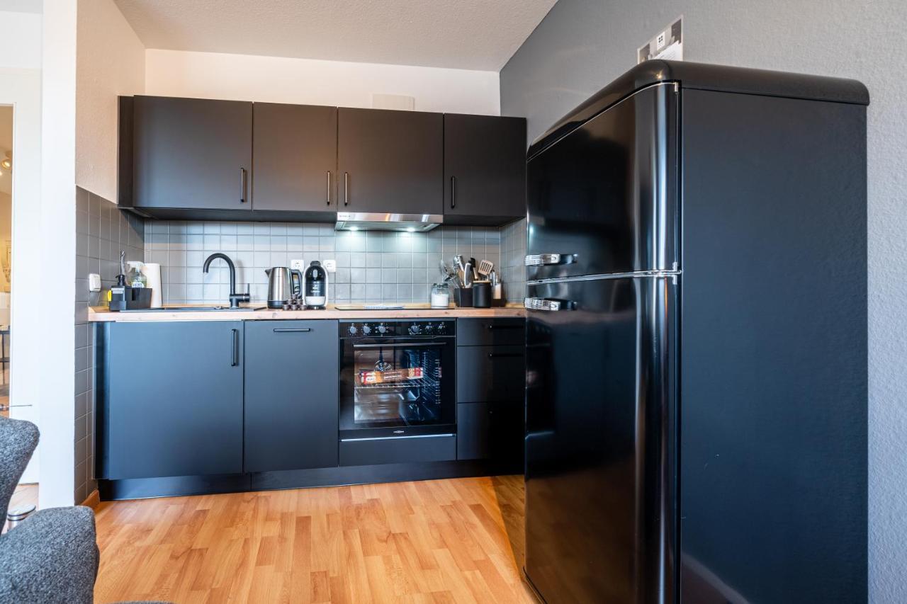 Deluxe Apartment I Klimaanlage I Tiefgarage I Balkon I Wlan Maagdenburg Buitenkant foto