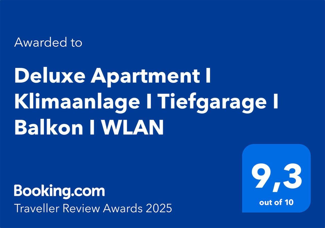 Deluxe Apartment I Klimaanlage I Tiefgarage I Balkon I Wlan Maagdenburg Buitenkant foto